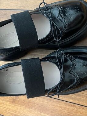 Simone Rocha Mary Jane Brogues with Bow